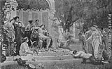 Henrietta Rae Canvas Paintings - Psyche Before the Throne of Venus